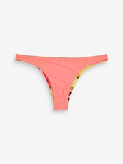 Pfirsichrosa bedruckt - Bikinihose - Bild 2 von 10