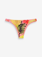 Pfirsichrosa bedruckt - Bikinihose - Bild 3 von 10