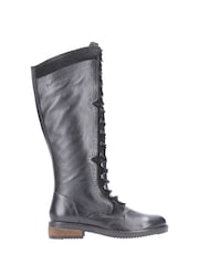 Hush Puppies Rudy Zip Lace Up Long Boots - Image 1 of 4