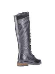 Hush Puppies Rudy Zip Lace Up Long Boots - Image 3 of 4