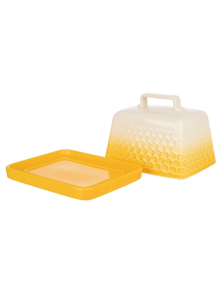 Kitchen Pantry Yellow Butter Dish - Image 2 of 4