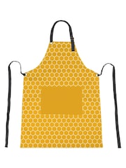 Kitchen Pantry Yellow 100% Cotton Made With Love Apron - Image 1 of 1