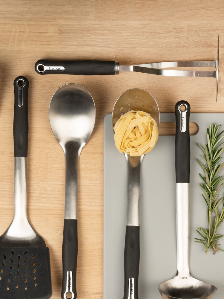 Fusion Set of 6 Black Utensils - Image 2 of 4 Fusion Set of 6 Black Utensils - Image 2 of 4