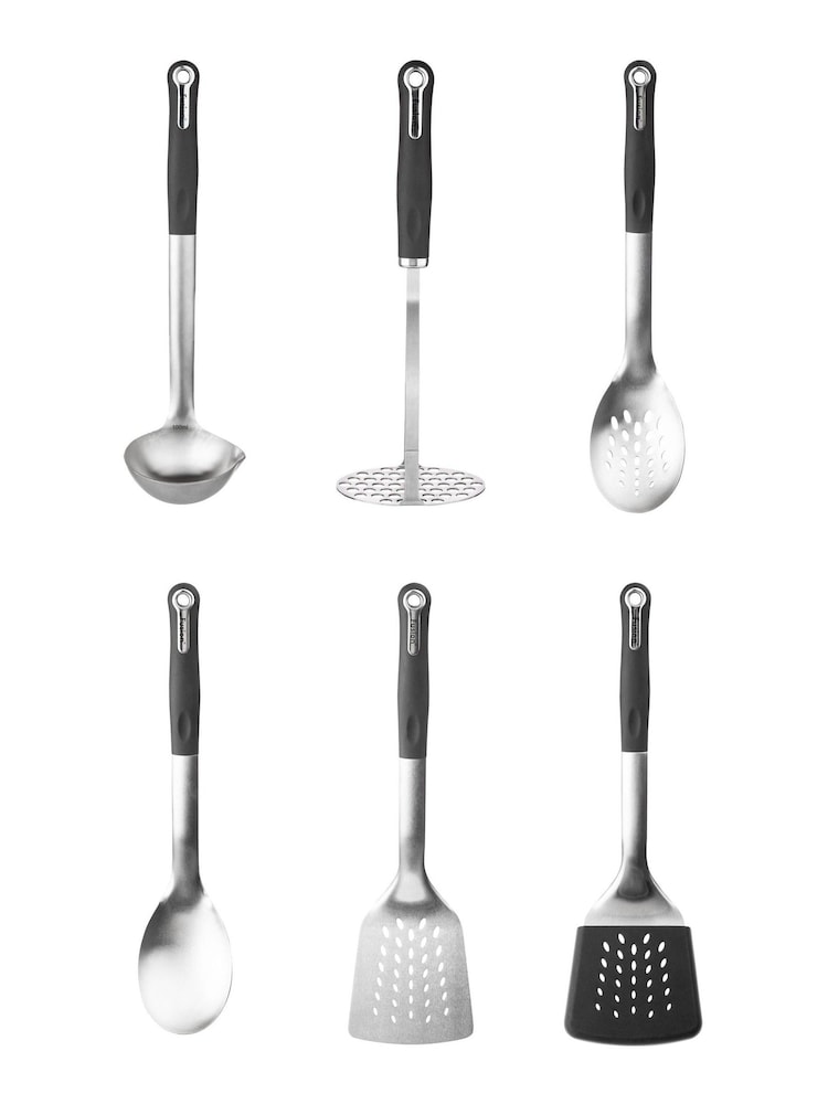 Fusion Set of 6 Black Utensils - Image 4 of 4