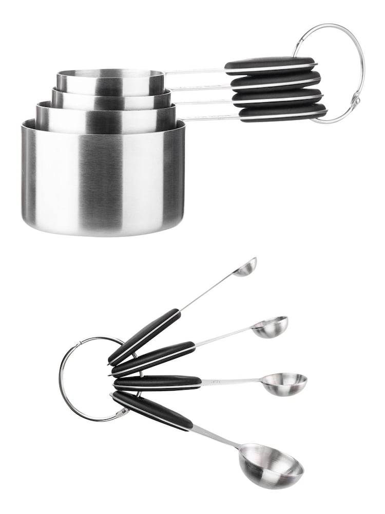 Fusion Black Measuring Cups/Spoons Set - Image 3 of 3