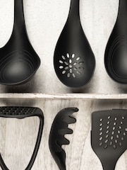 Fusion Set of 6 Black Nylon Utensils - Image 1 of 4