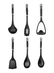 Fusion Set of 6 Black Nylon Utensils - Image 4 of 4