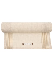 Artisan Street White 100% Linen Table Runner - Image 4 of 4
