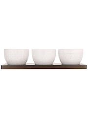 Artisan Street White Nibble Bowls On Board - Image 4 of 4