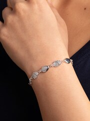 Caramel Jewellery London "Be Your Own Kind Of Sparkle" Silver Tone Friendship Bracelet - Image 2 of 5