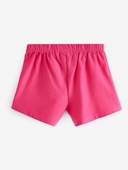Pink/Blue/Green Jersey Broderie Shorts 3 Pack (3mths-8yrs) - Image 5 of 6