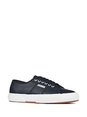 Superga Unisex Efglu Leather Trainers - Image 3 of 6