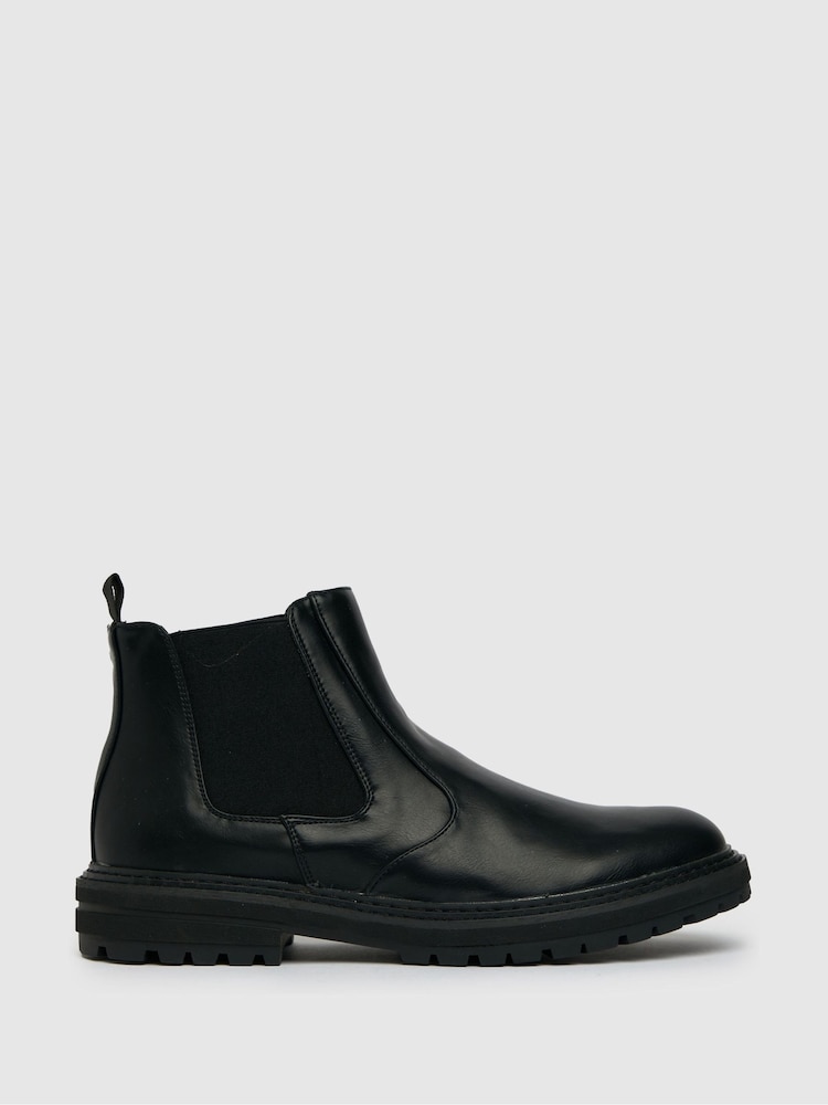 Schuh Black Damon Chelsea Boots - Image 1 of 4