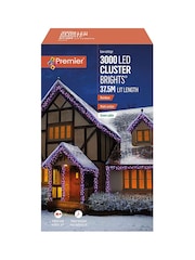 Premier Decorations Ltd Christmas LED Cluster Rainbow Lights - Image 2 of 3