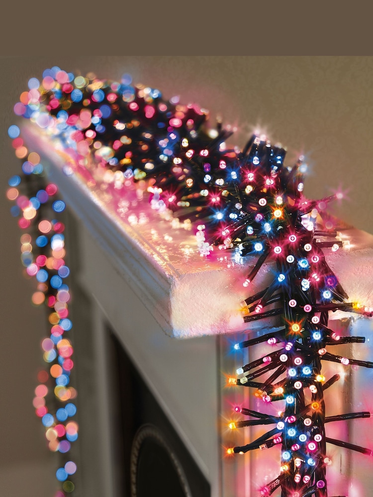 Premier Decorations Ltd Christmas LED Cluster Rainbow Lights - Image 3 of 3