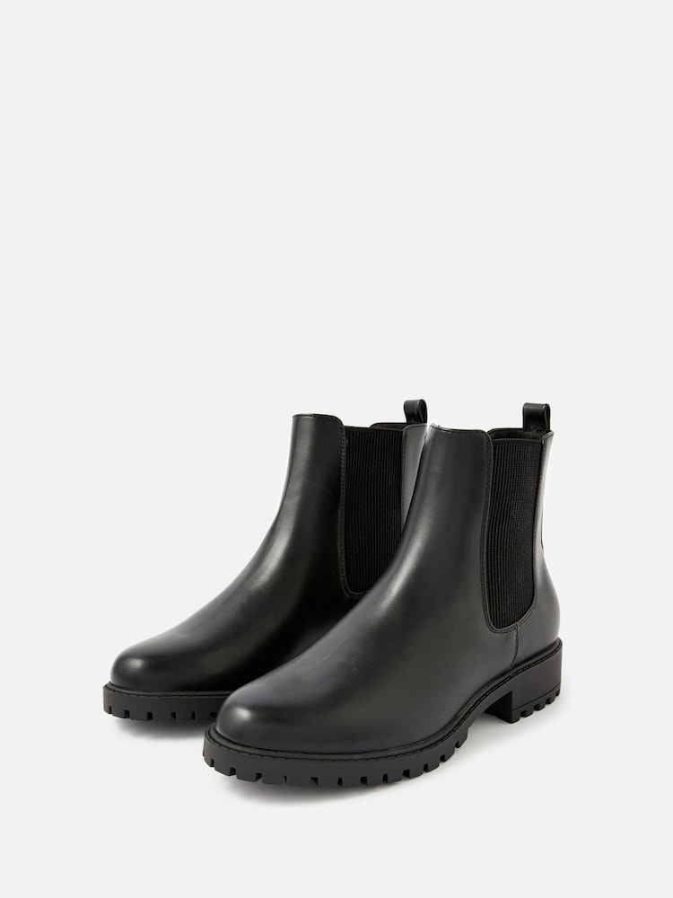 Accessorize Black Chelsea Ankle Boots - Image 2 of 3