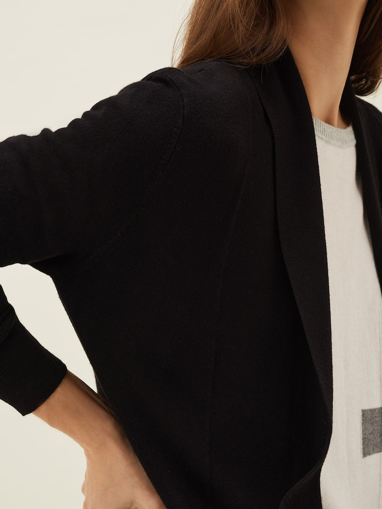 Phase Eight Black Longline Lili Cardigan - Image 6 of 6