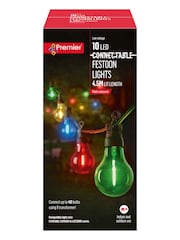 Premier Decorations Ltd Christmas 10 Connectable Lights - Image 3 of 4