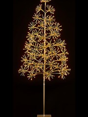 Premier Decorations Ltd White Warm 5ft Twinkling Christmas Tree With 576 LED's - Image 1 of 2
