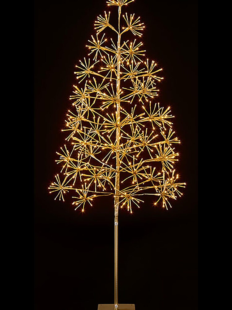 Premier Decorations Ltd White Warm 5ft Twinkling Christmas Tree With 576 LED's - Image 1 of 2