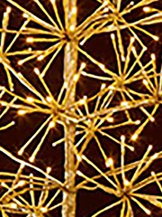 Premier Decorations Ltd White Warm 5ft Twinkling Christmas Tree With 576 LED's - Image 2 of 2