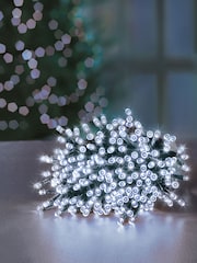 Premier Decorations Ltd 100 LED Connectable Christmas Lights 8m - Image 1 of 4