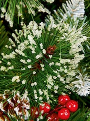 Premier Decorations Ltd Snowy Green 6ft Christmas Pine Tree Pre Lit - Image 4 of 4