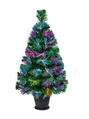 Premier Decorations Ltd Green Christmas 80cm LED Tree - Image 2 of 4