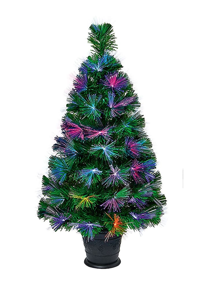 Premier Decorations Ltd Green Christmas 80cm LED Tree - Image 2 of 4