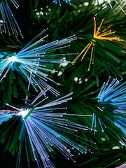 Premier Decorations Ltd Green Christmas 80cm LED Tree - Image 3 of 4