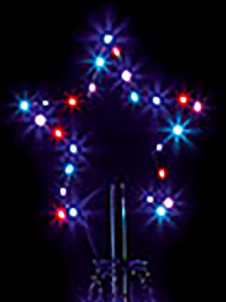 Premier Decorations Ltd Black/White 8ft Flexi Bright LED Christmas Tree - Image 2 of 2
