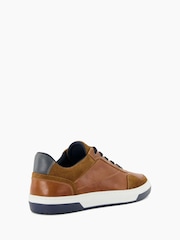 Dune London Brown Thorin Court Sneakers - Image 3 of 4