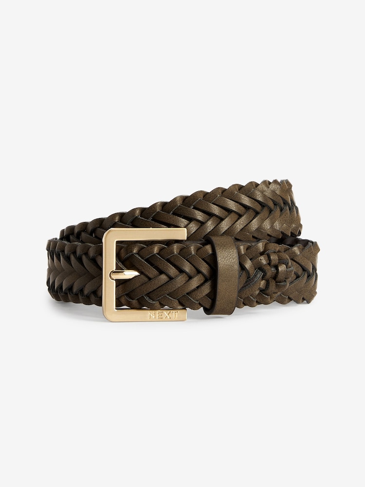 Brown Weave Belt - Image 1 of 3