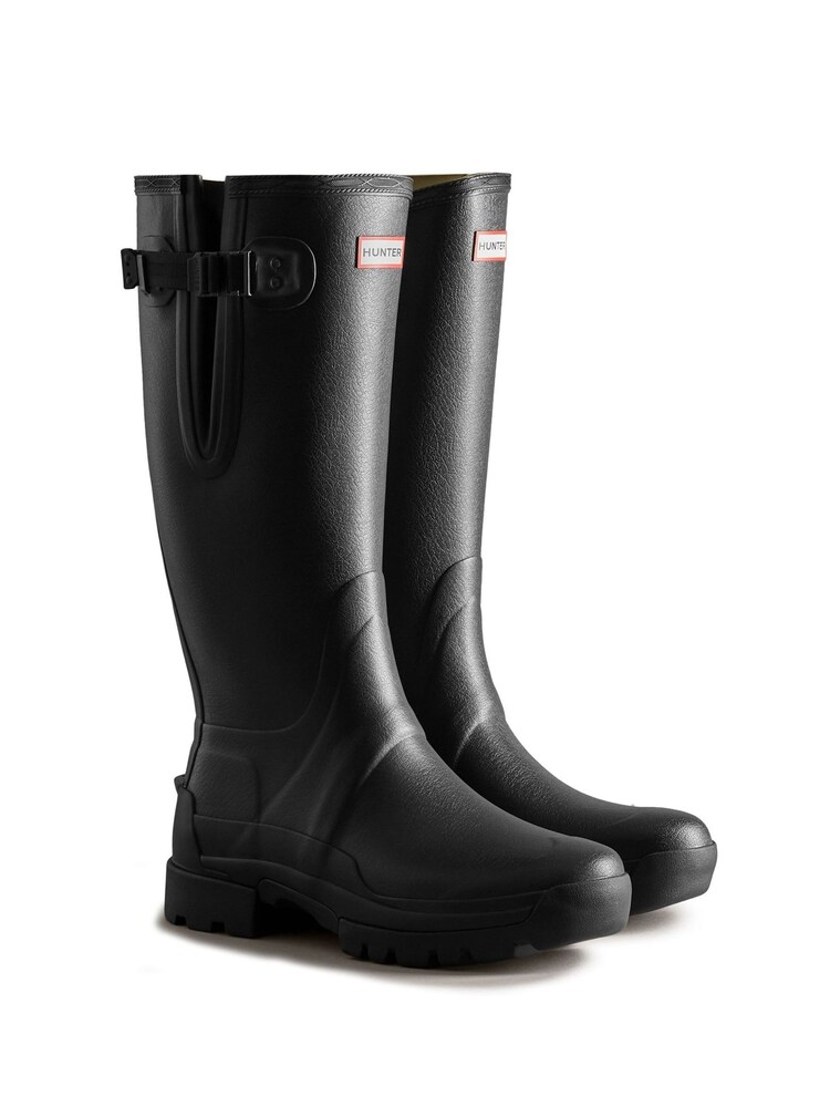 Hunter Black Balmoral Adjustable Wellies - Image 2 of 4