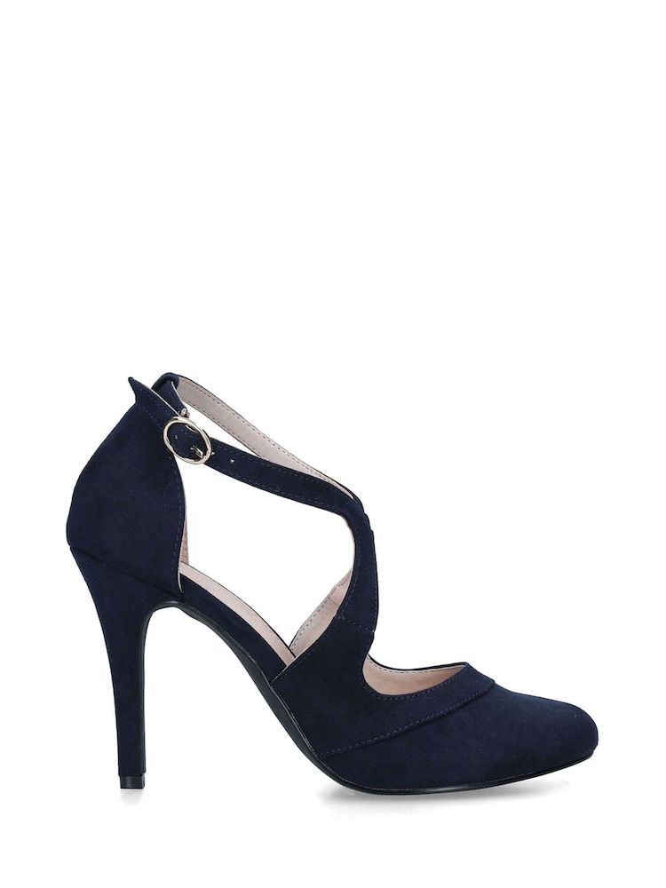 Miss KG Navy Blue Natalie Shoes - Image 2 of 5
