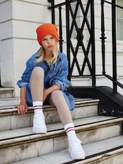 Black/ Grey/ Neutral Leggings 5 Pack (3-16yrs) - Image 3 of 6