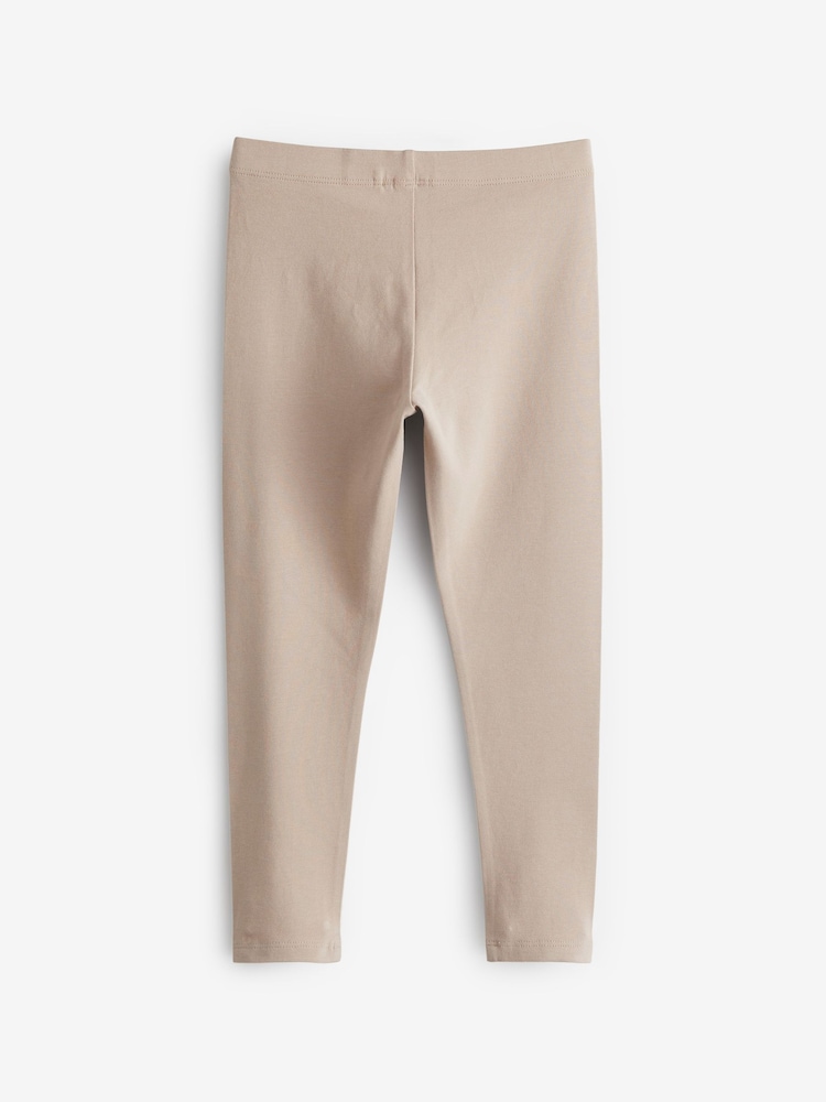 Black/ Grey/ Neutral Leggings 5 Pack (3-16yrs) - Image 6 of 6