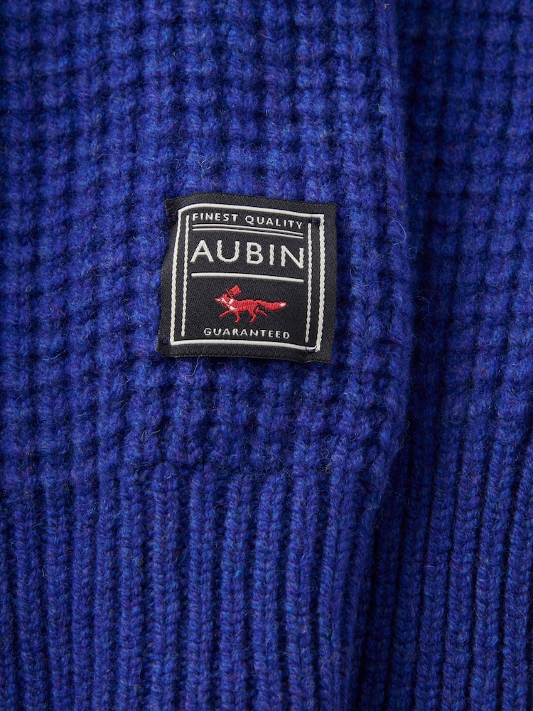 Aubin Cleveden Wool Crew Neck Waffle Jumper - Image 7 of 7