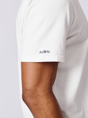 Chalk White - Футболка свободного кроя Aubin Newburgh - Изображение 4 из 6