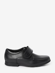 Schwarz - Lederschuhe mit einzelnem Riemen - Bild 1 von 4