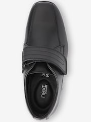 Schwarz - Lederschuhe mit einzelnem Riemen - Bild 2 von 4