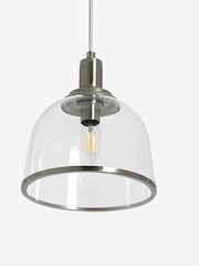 Brushed Chrome Gloucester 5 Light Pendant Ceiling Light - Image 6 of 6
