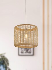 Searchlight Natural Toto Woven Easy Fit Shade - Image 1 of 3