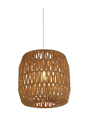 Searchlight Bobo Natural Paper String Woven Shade - Image 1 of 3