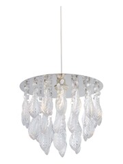 Searchlight Ella Silver Acrylic Shade - Image 2 of 3