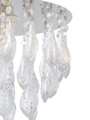 Searchlight Ella Silver Acrylic Shade - Image 3 of 3