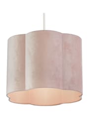 Searchlight Blush Pink Hettie Scallop Shade - Image 2 of 3