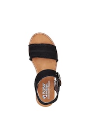 Skechers Black Womens Desert Kiss Adobe Princess Sandals - Image 3 of 4
