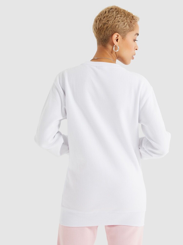Ellesse White Agata Sweatshirt - Image 2 of 5
