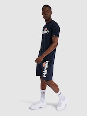 Ellesse Blue Bossini Fleece Shorts - Image 3 of 4